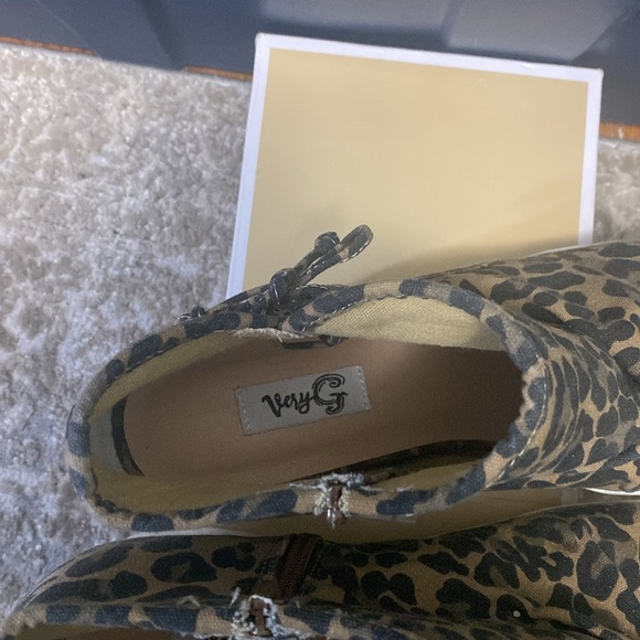 Very G Womens high top ankle platform sneakers - Picture 5 of 8